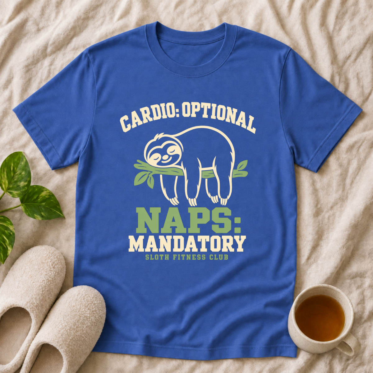 Cardio Optional Naps Mandatory T-Shirt