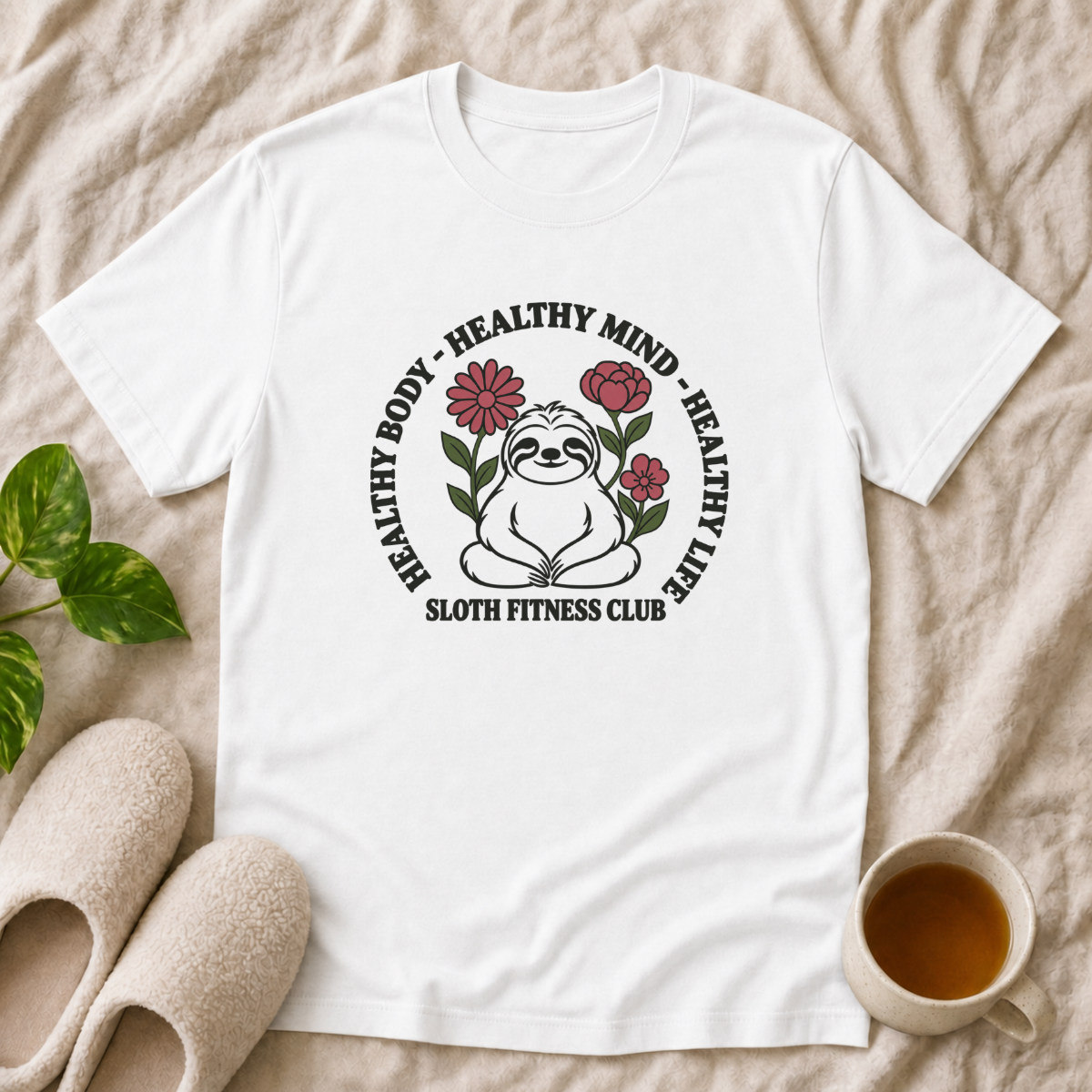 Healthy Body Healthy Mind Healthy Life T-Shirt