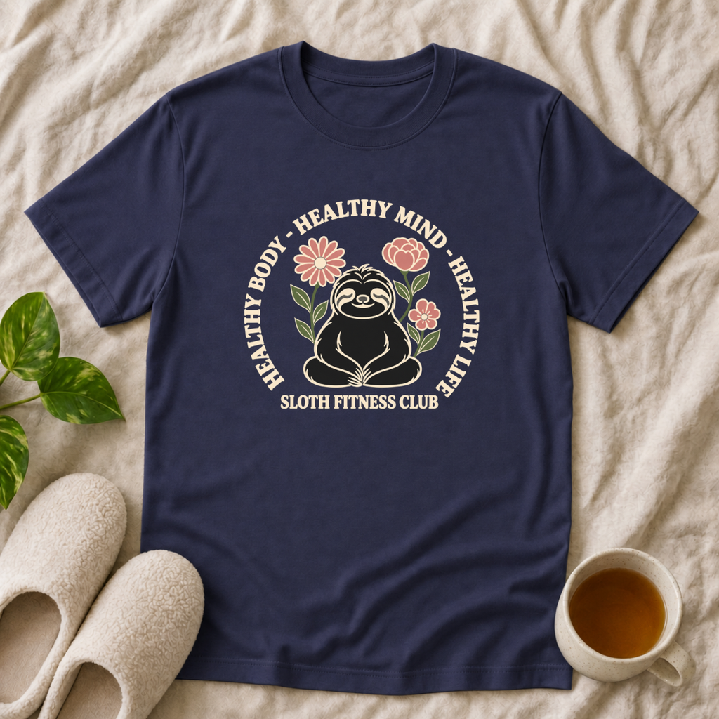 Healthy Body Healthy Mind Healthy Life T-Shirt