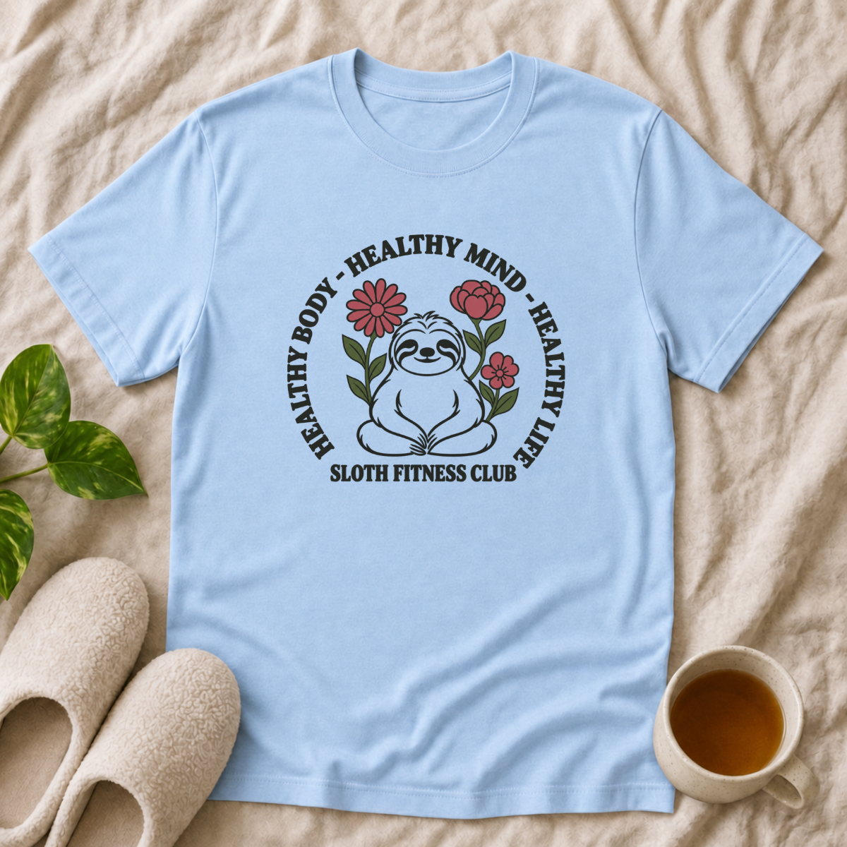 Healthy Body Healthy Mind Healthy Life T-Shirt