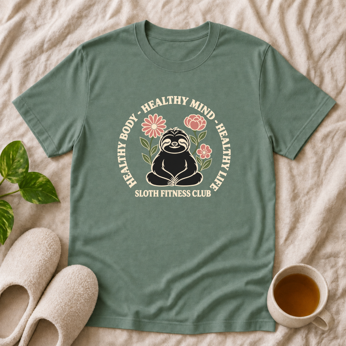 Healthy Body Healthy Mind Healthy Life T-Shirt