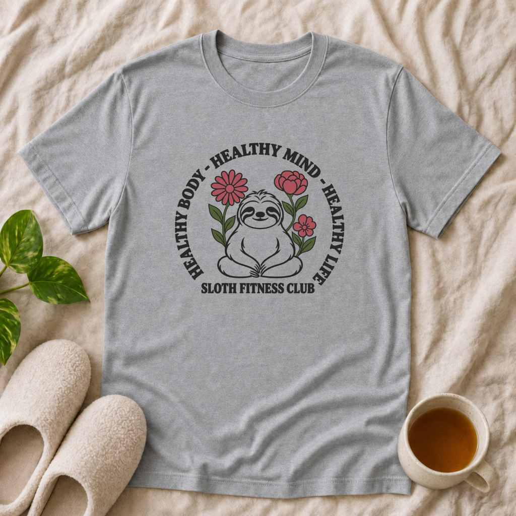 Healthy Body Healthy Mind Healthy Life T-Shirt