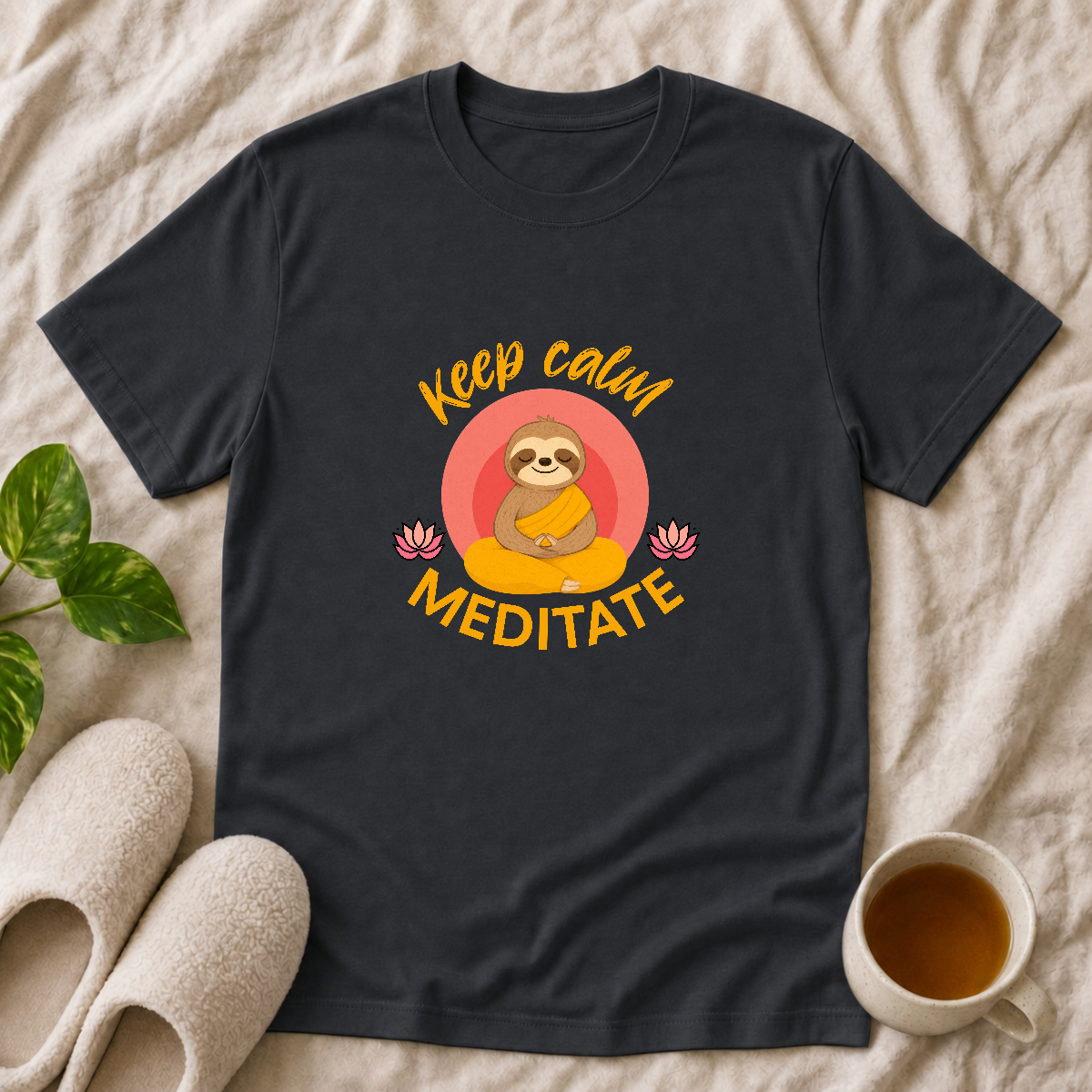 Keep Calm Meditate T-Shirt