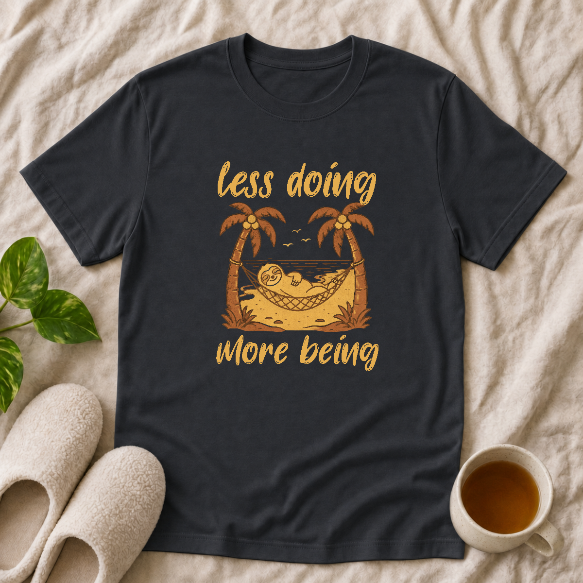 Less Doing More Being T-Shirt
