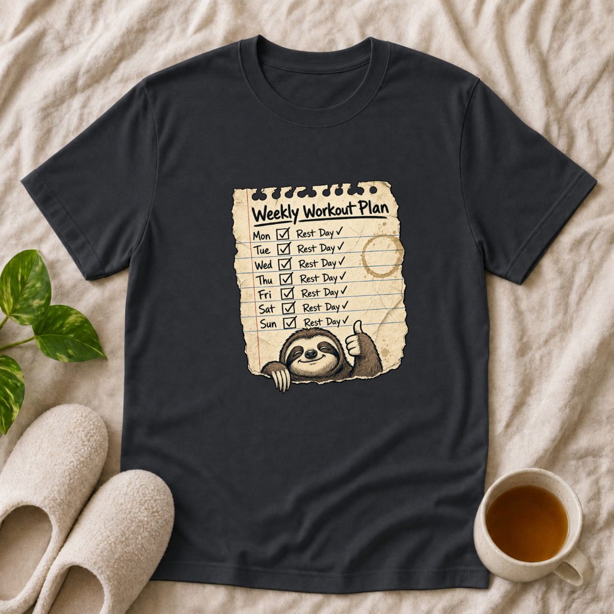 Weekly Workout Plan T-Shirt