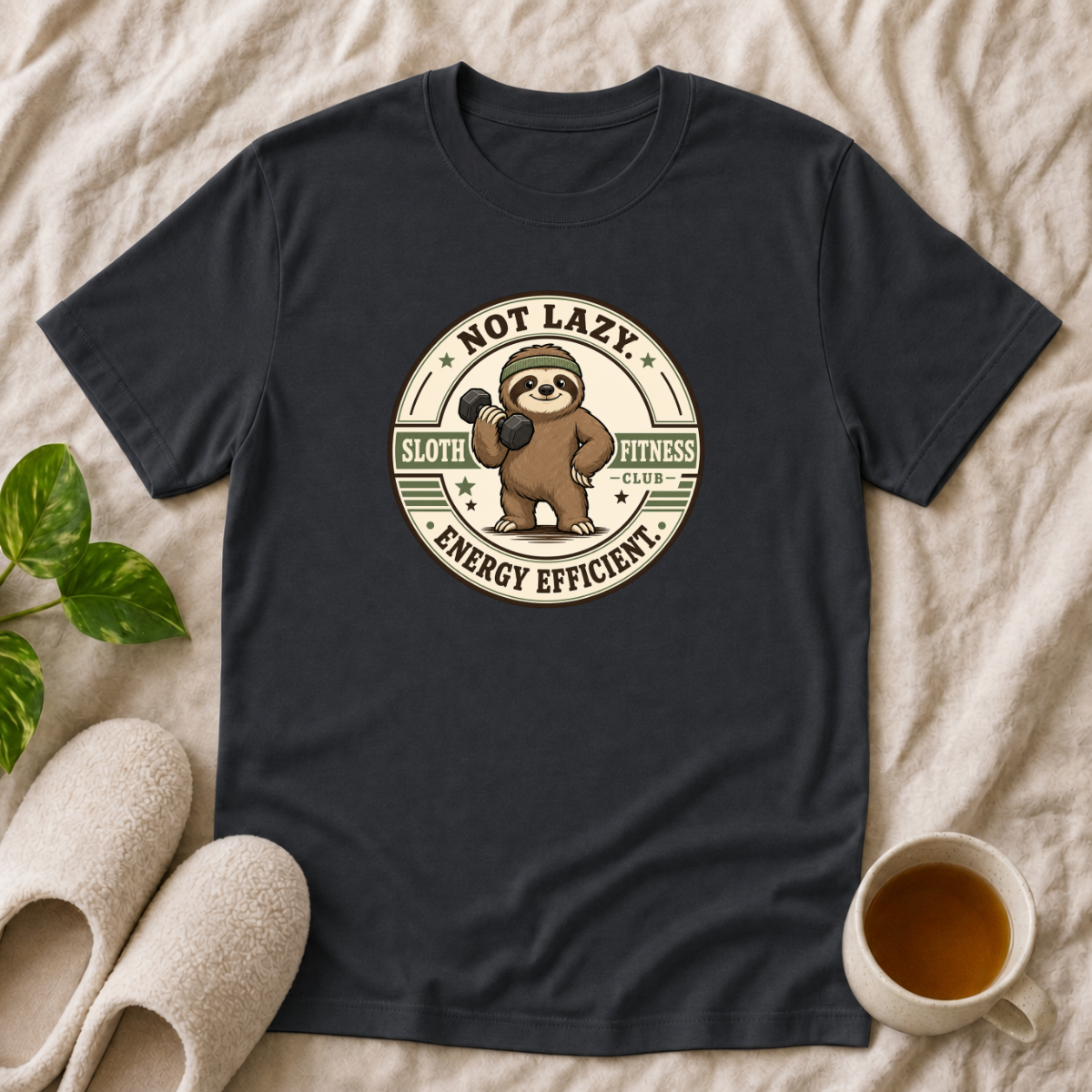 Not Lazy Energy Efficient T-Shirt