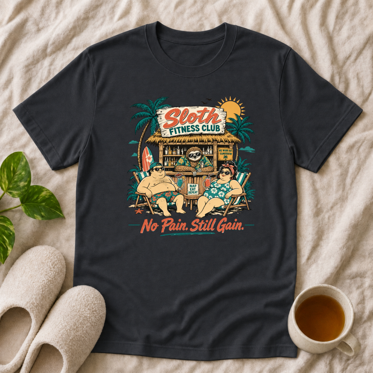 Sloth Fitness Club T-Shirt