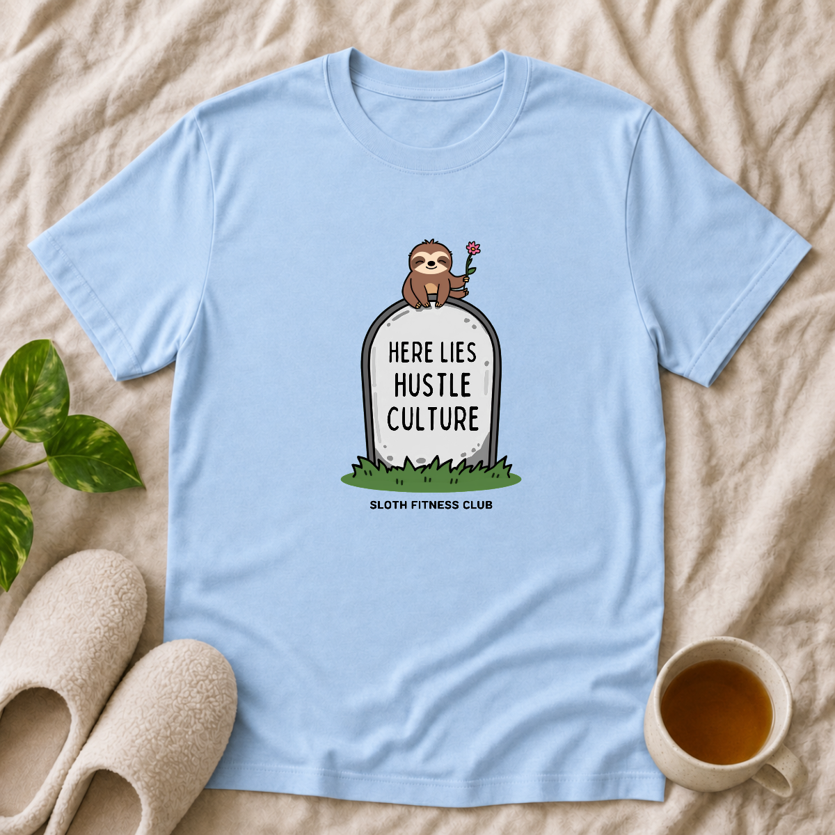 Here Lies Hustle Culture T-Shirt
