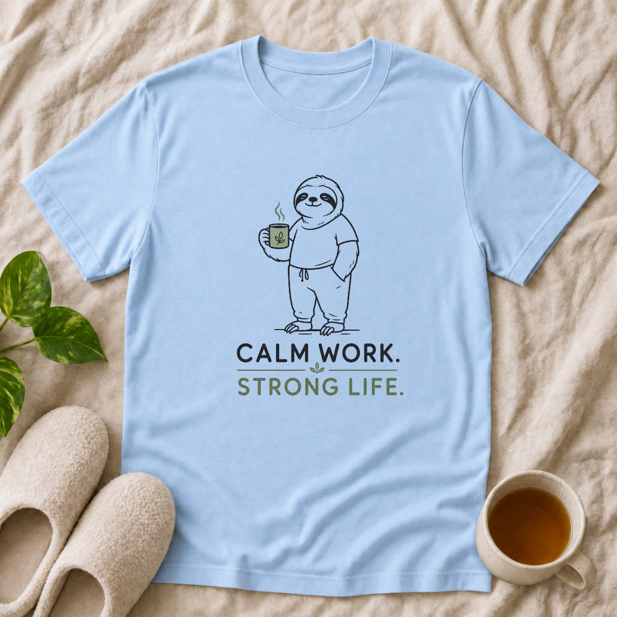 Calm work Strong Life T-Shirt