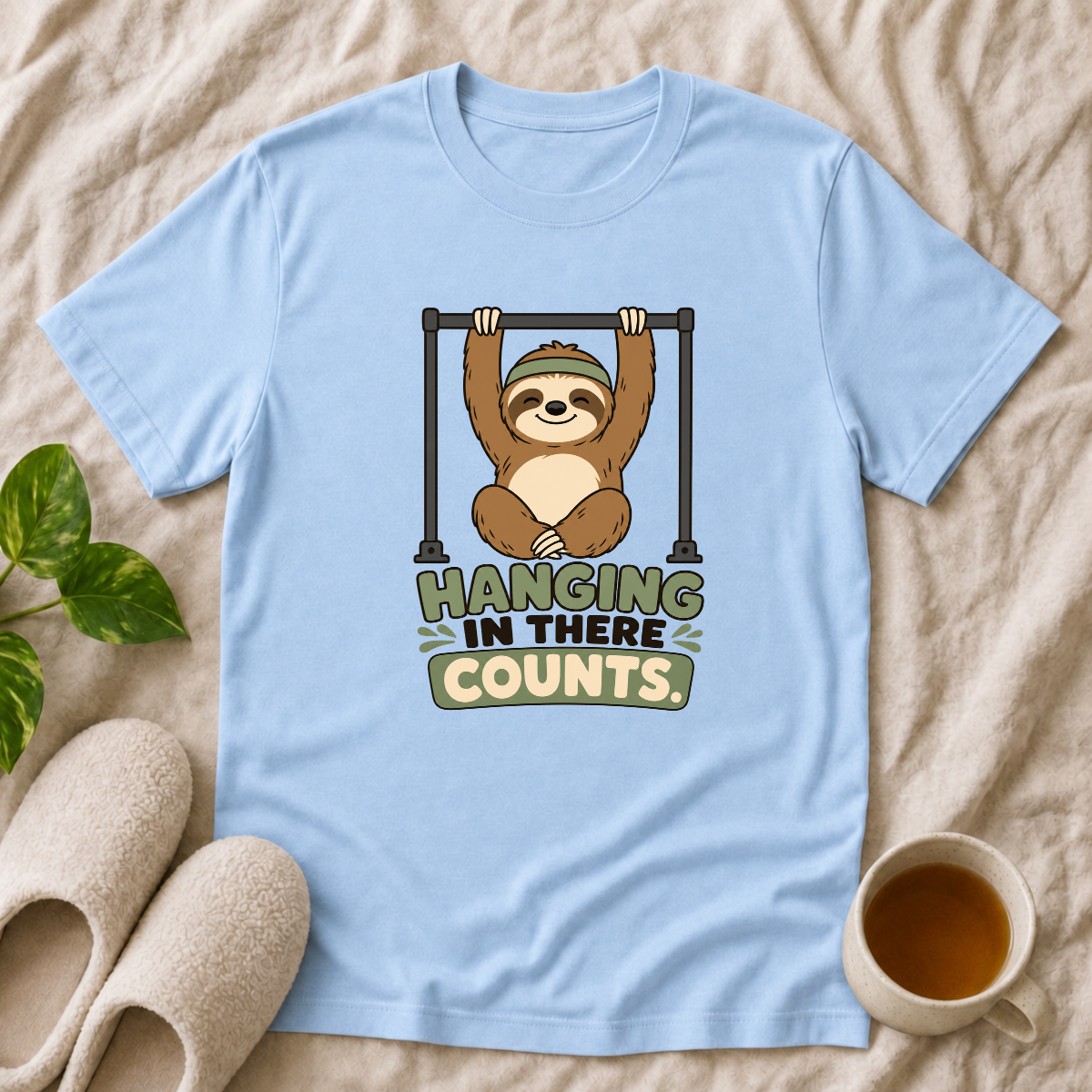 Hanging In There Counts T-Shirt