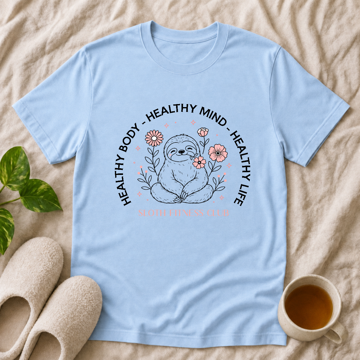 Healthy Body Healthy Mind Healthy Life T-Shirt