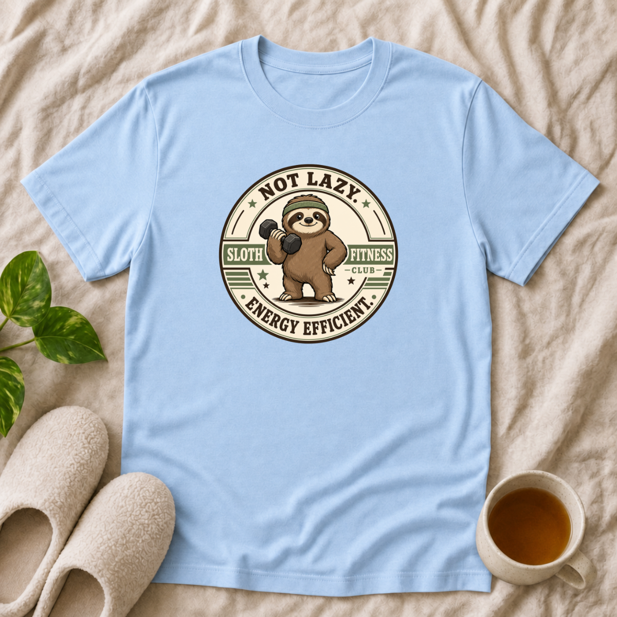 Not Lazy Energy Efficient T-Shirt