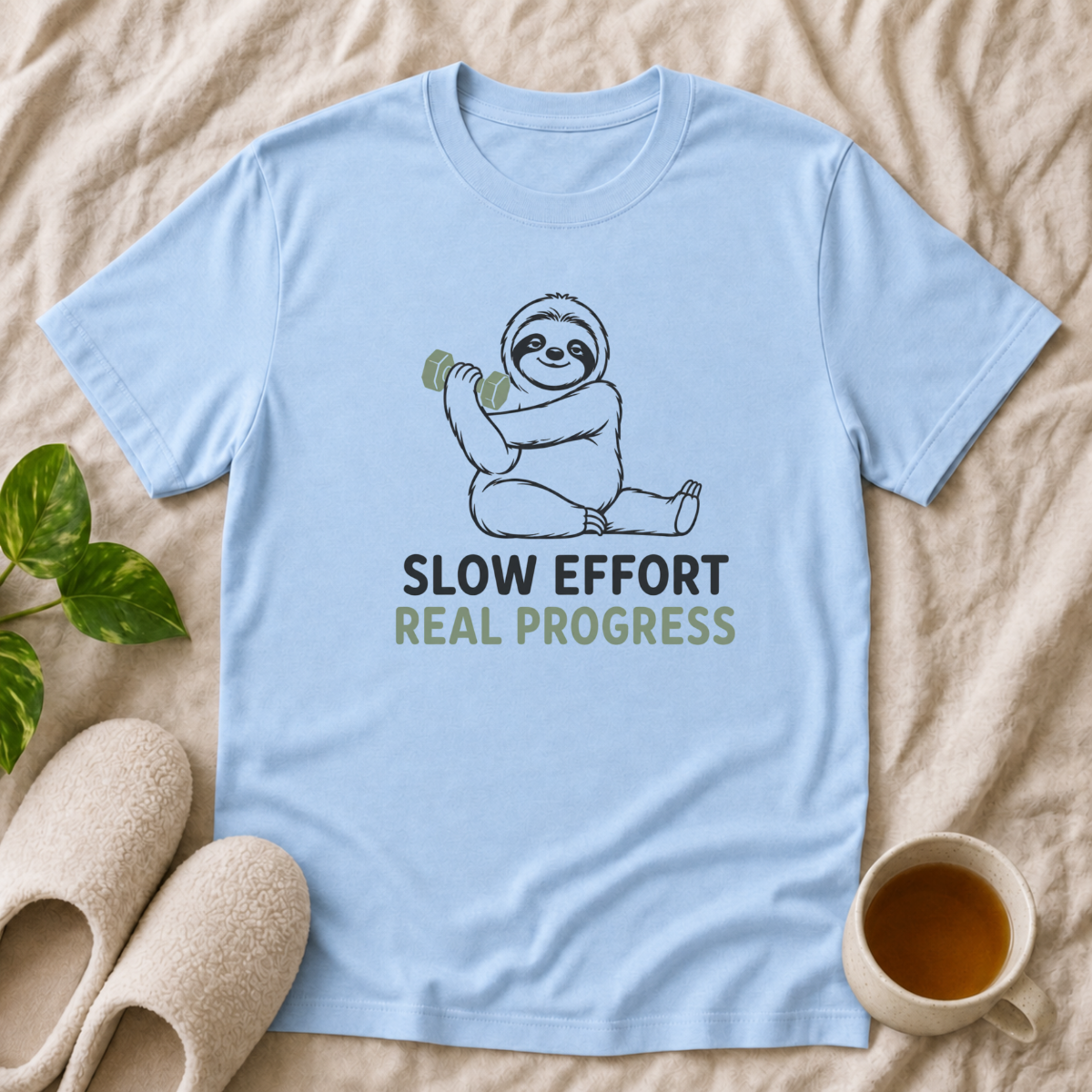 Slow Effort Real Progress T-Shirt