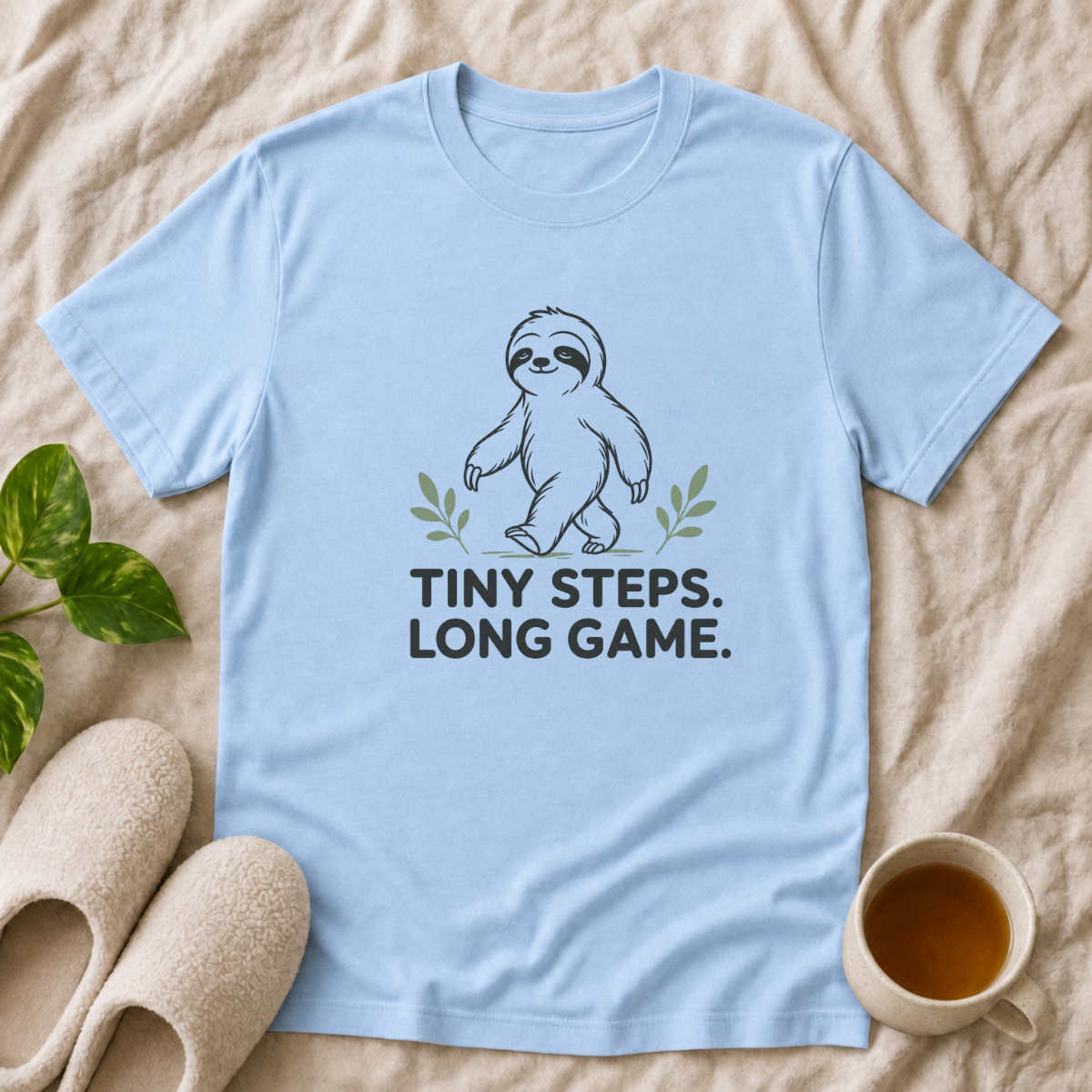 Tiny Steps Long Game T-Shirt