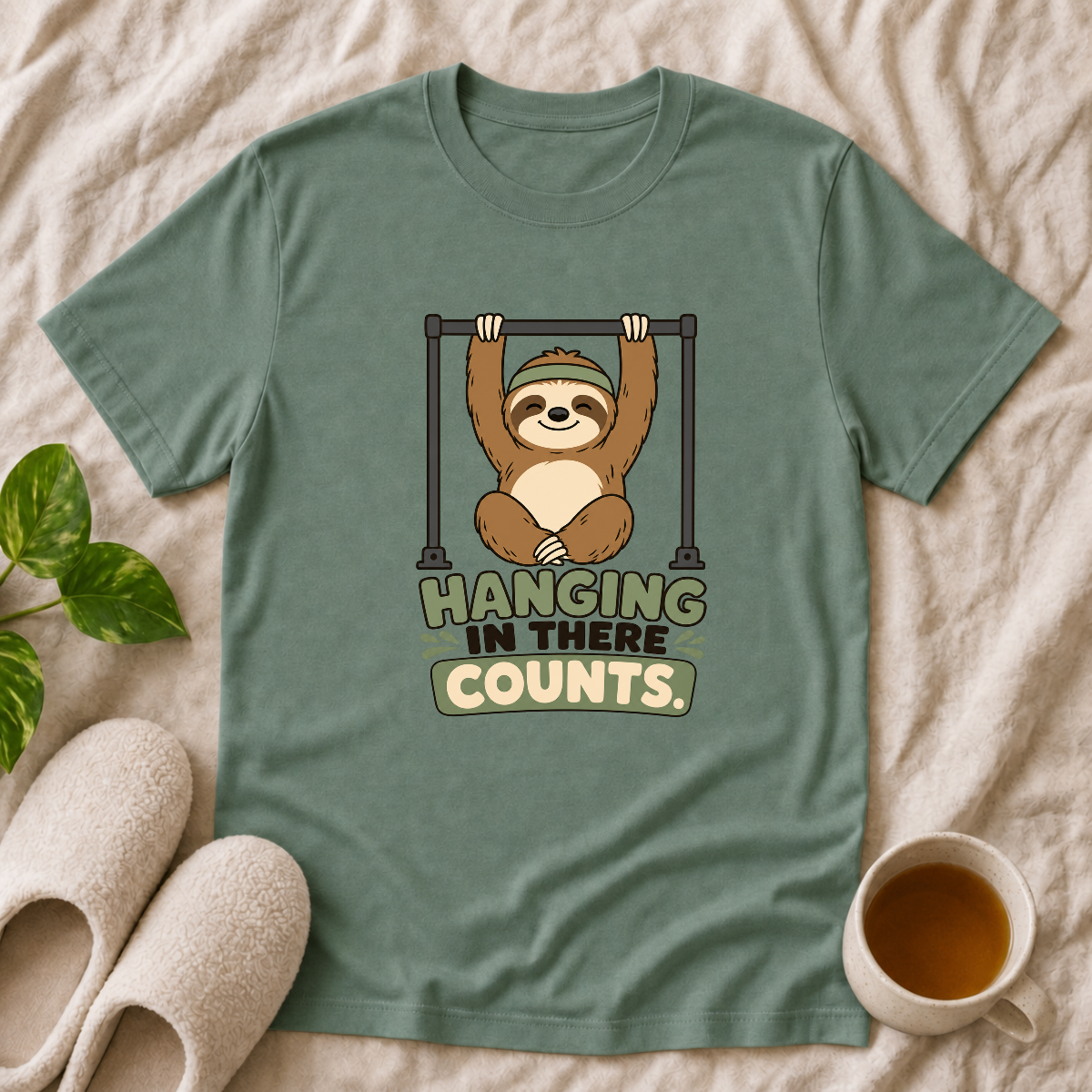 Hanging In There Counts T-Shirt