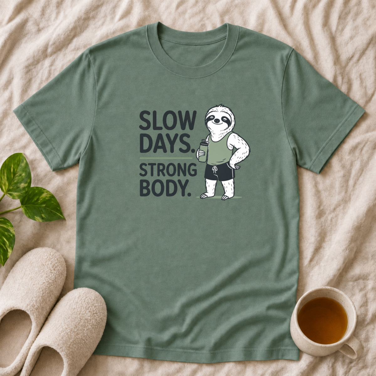 Slow Days Strong Body T-Shirt