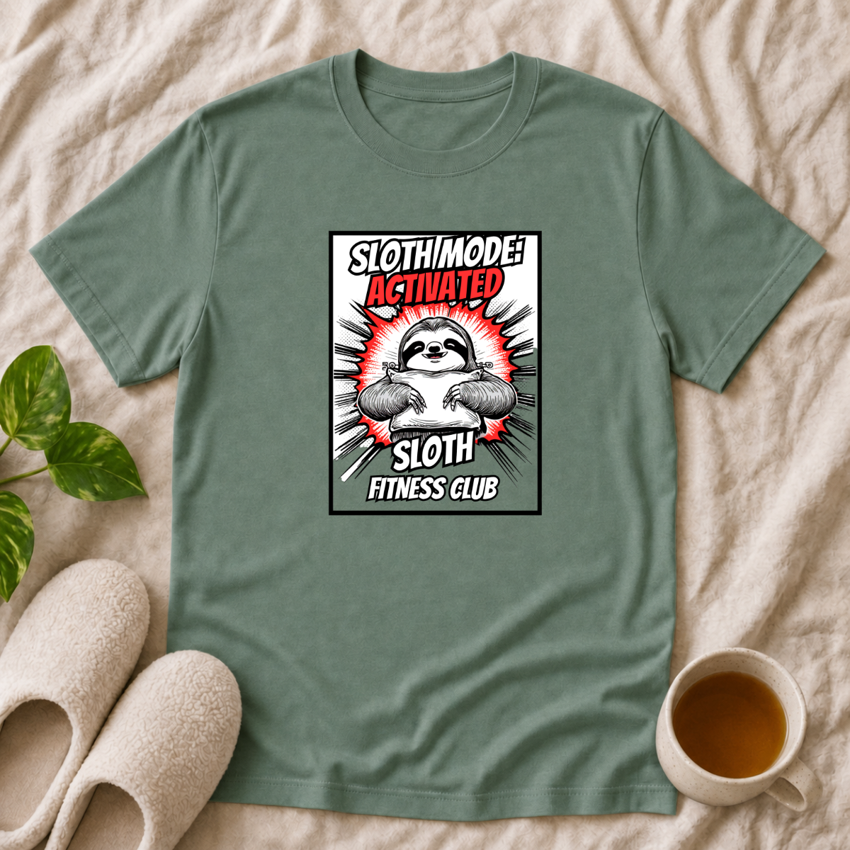 Sloth Mode Activated T-Shirt