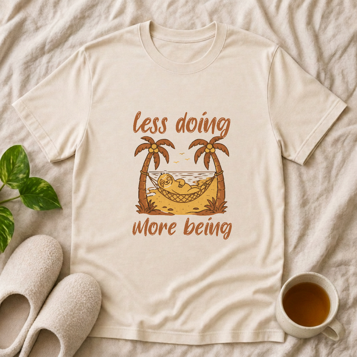 Less Doing More Being T-Shirt