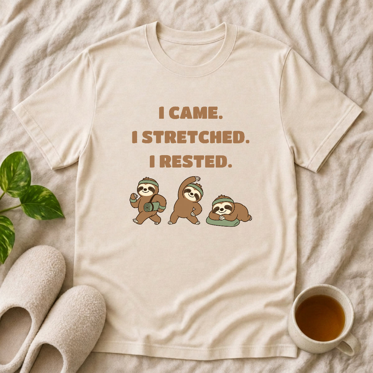 I Came I Stretched I Rested T-Shirt