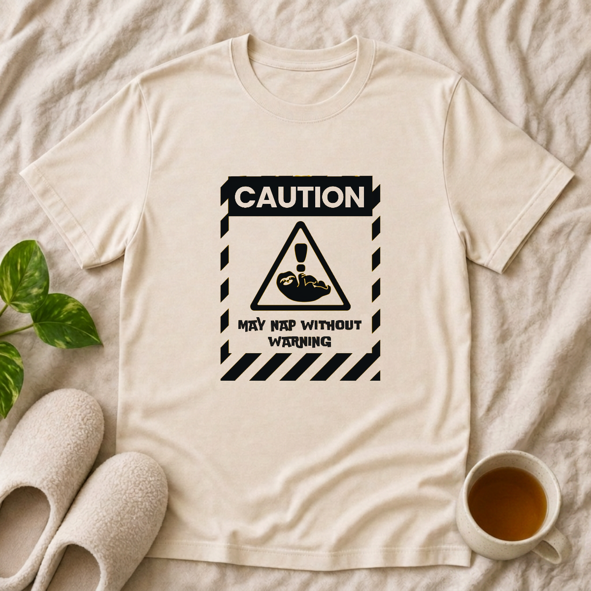 Caution May Nap Without Warning T-Shirt