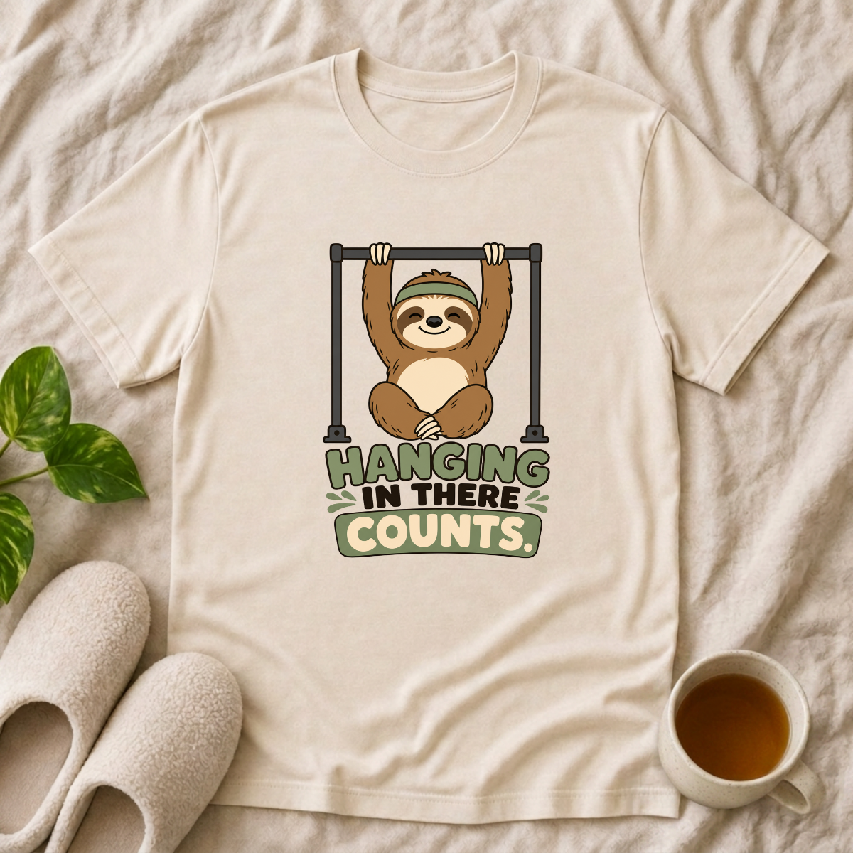 Hanging In There Counts T-Shirt