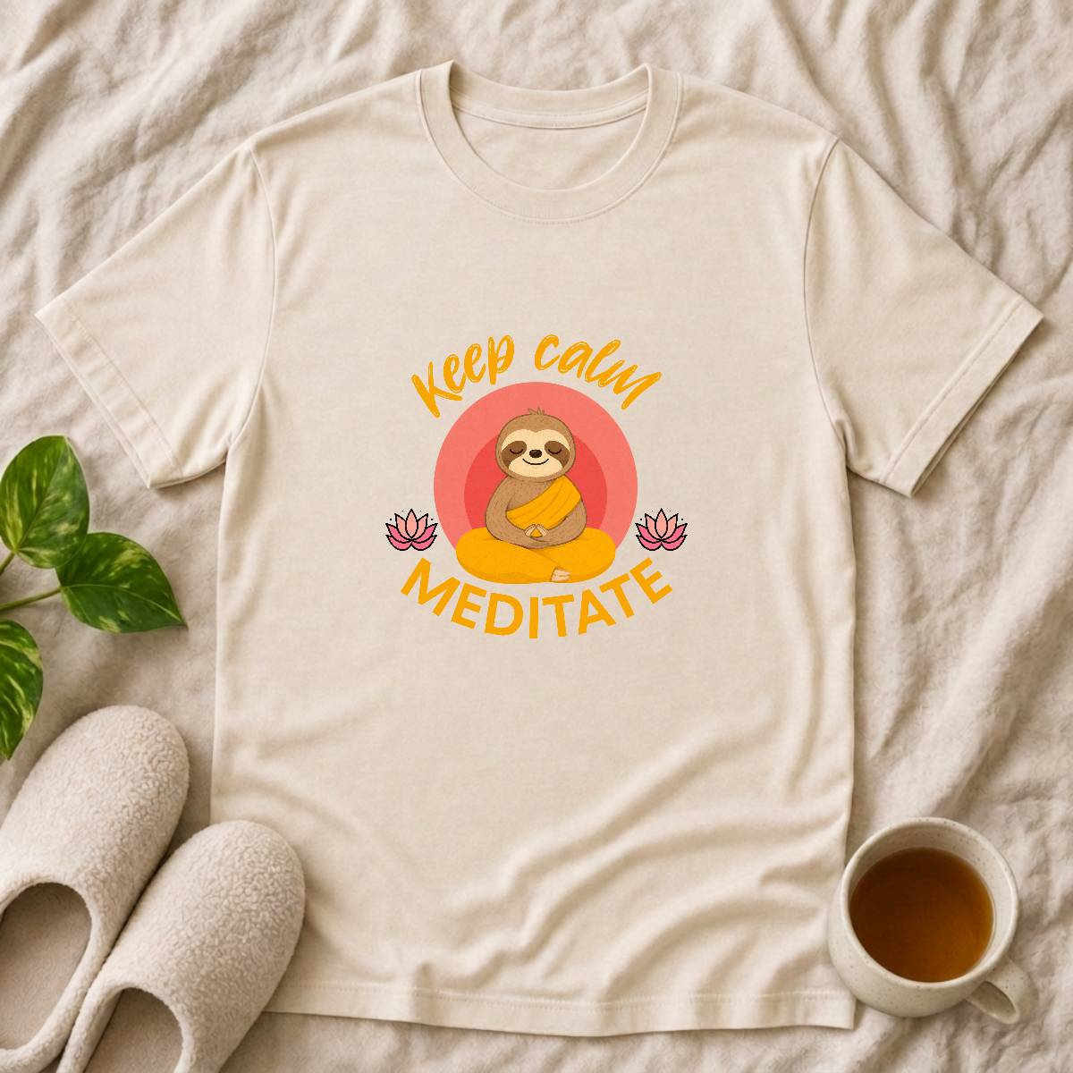 Keep Calm Meditate T-Shirt