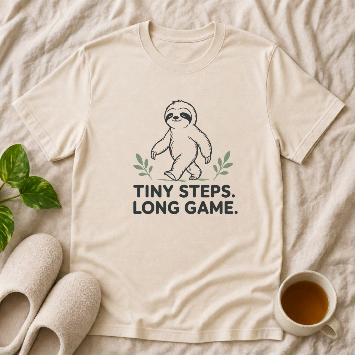 Tiny Steps Long Game T-Shirt
