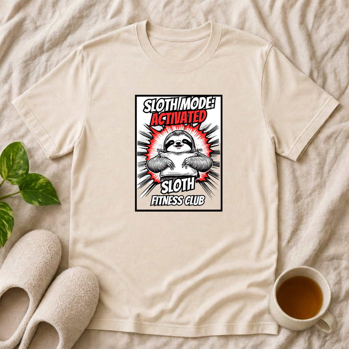 Sloth Mode Activated T-Shirt