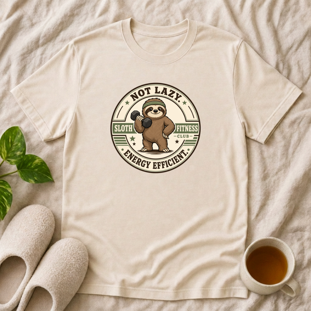 Not Lazy Energy Efficient T-Shirt
