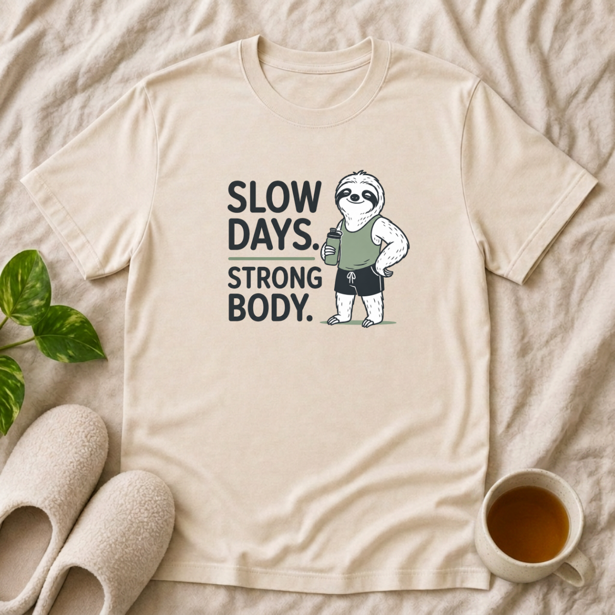 Slow Days Strong Body T-Shirt