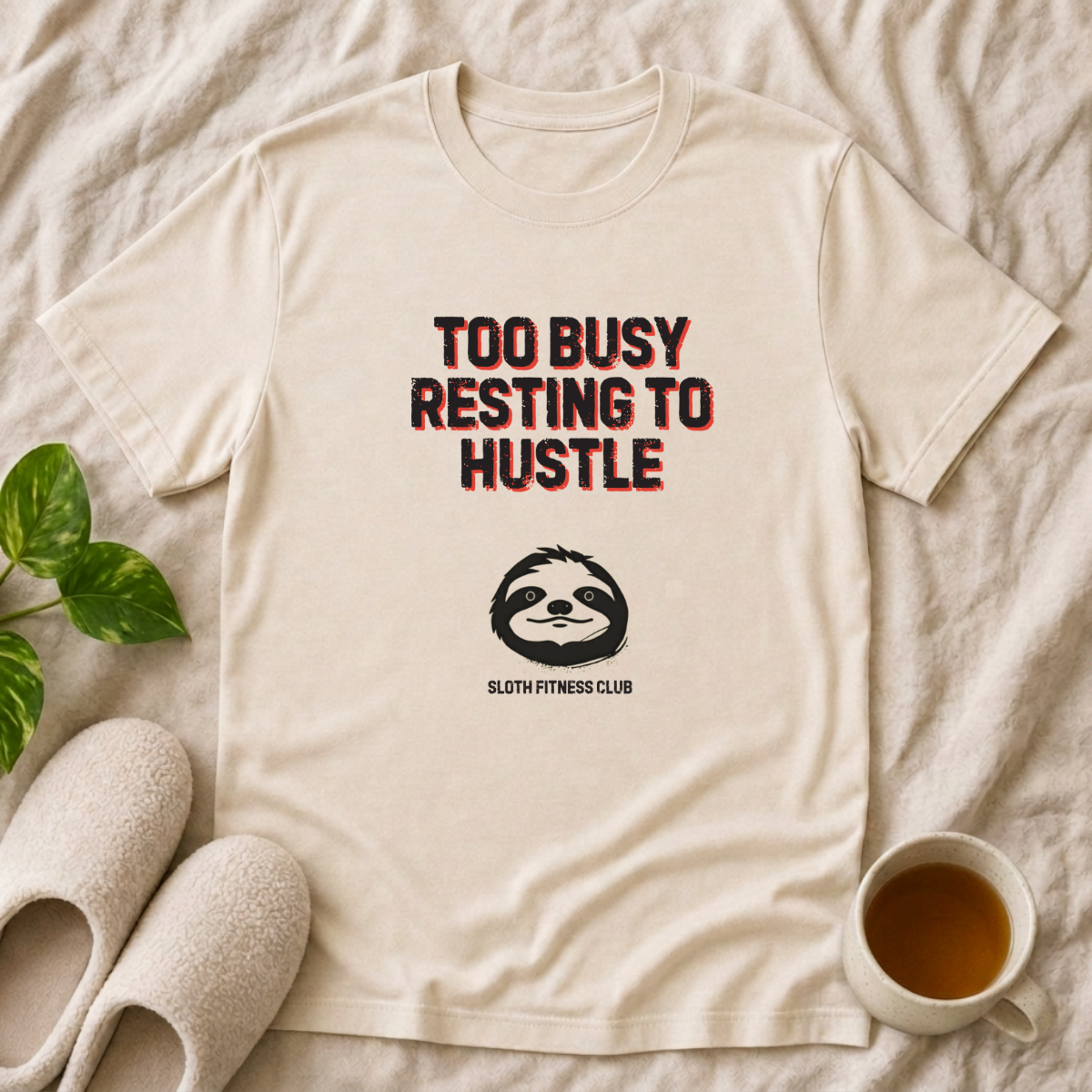 Too Busy Resting To Hustle T-Shirt