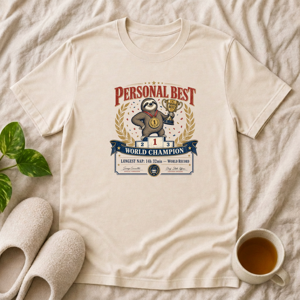 Personal Best Longest Nap T-Shirt