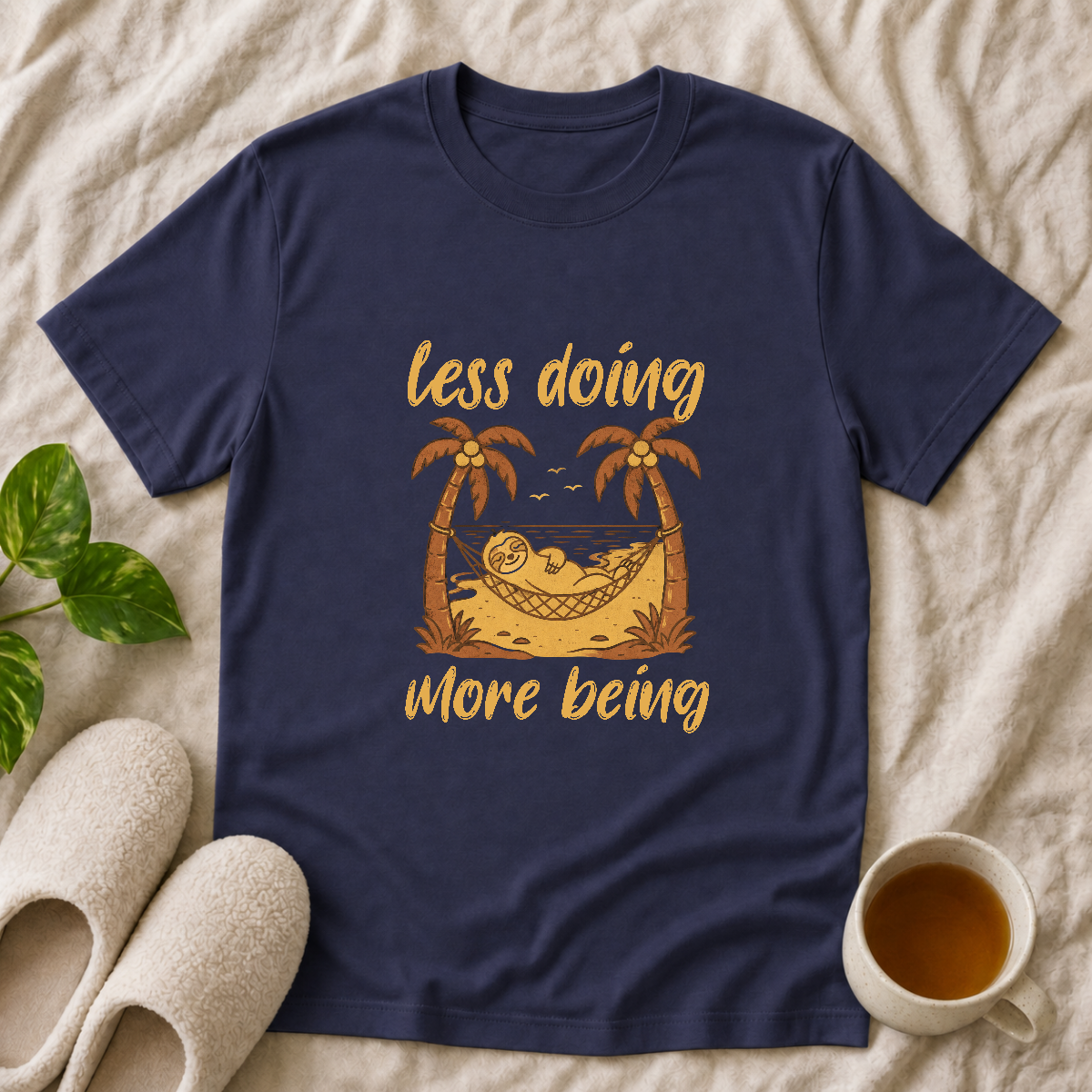 Less Doing More Being T-Shirt