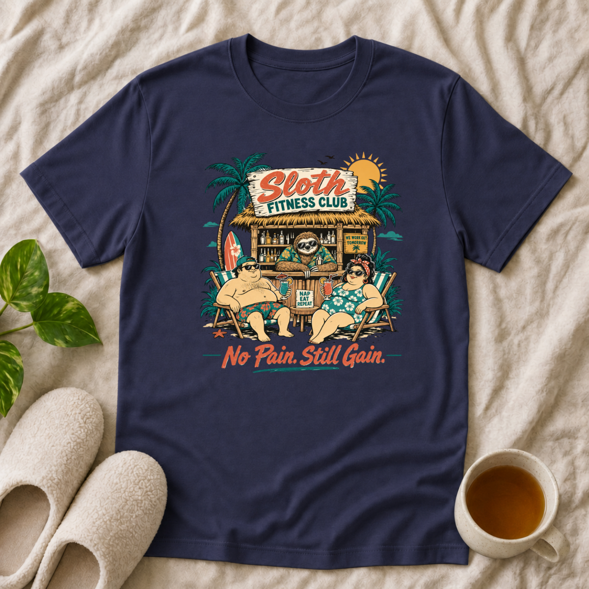Sloth Fitness Club T-Shirt