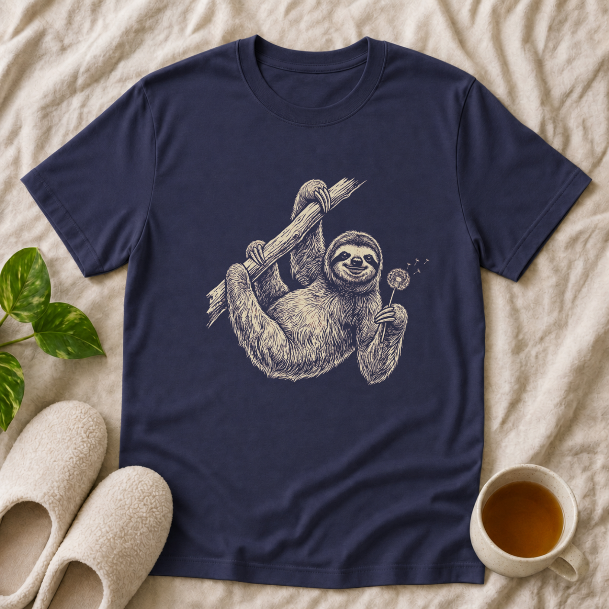 Dandelion Sloth T-Shirt