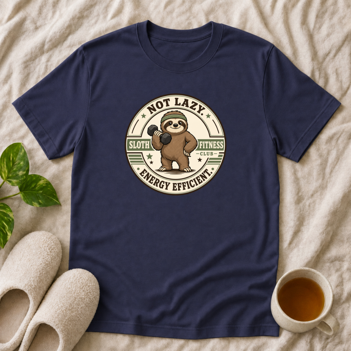 Not Lazy Energy Efficient T-Shirt