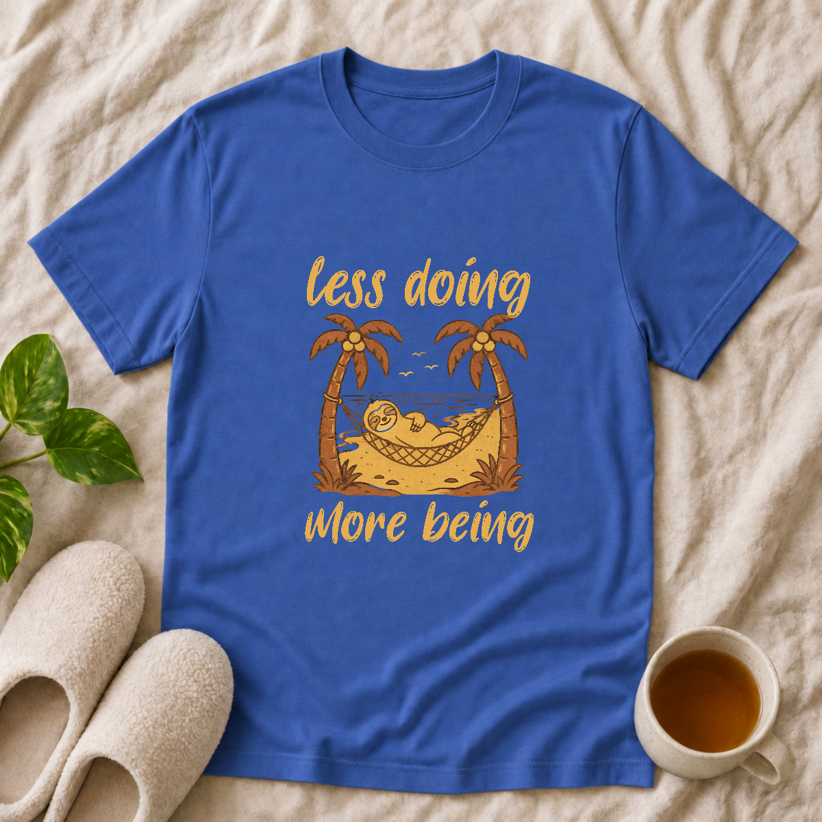 Less Doing More Being T-Shirt