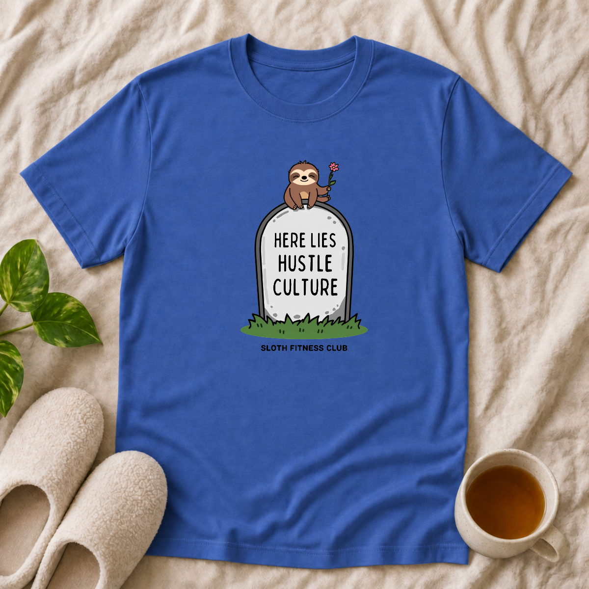 Here Lies Hustle Culture T-Shirt