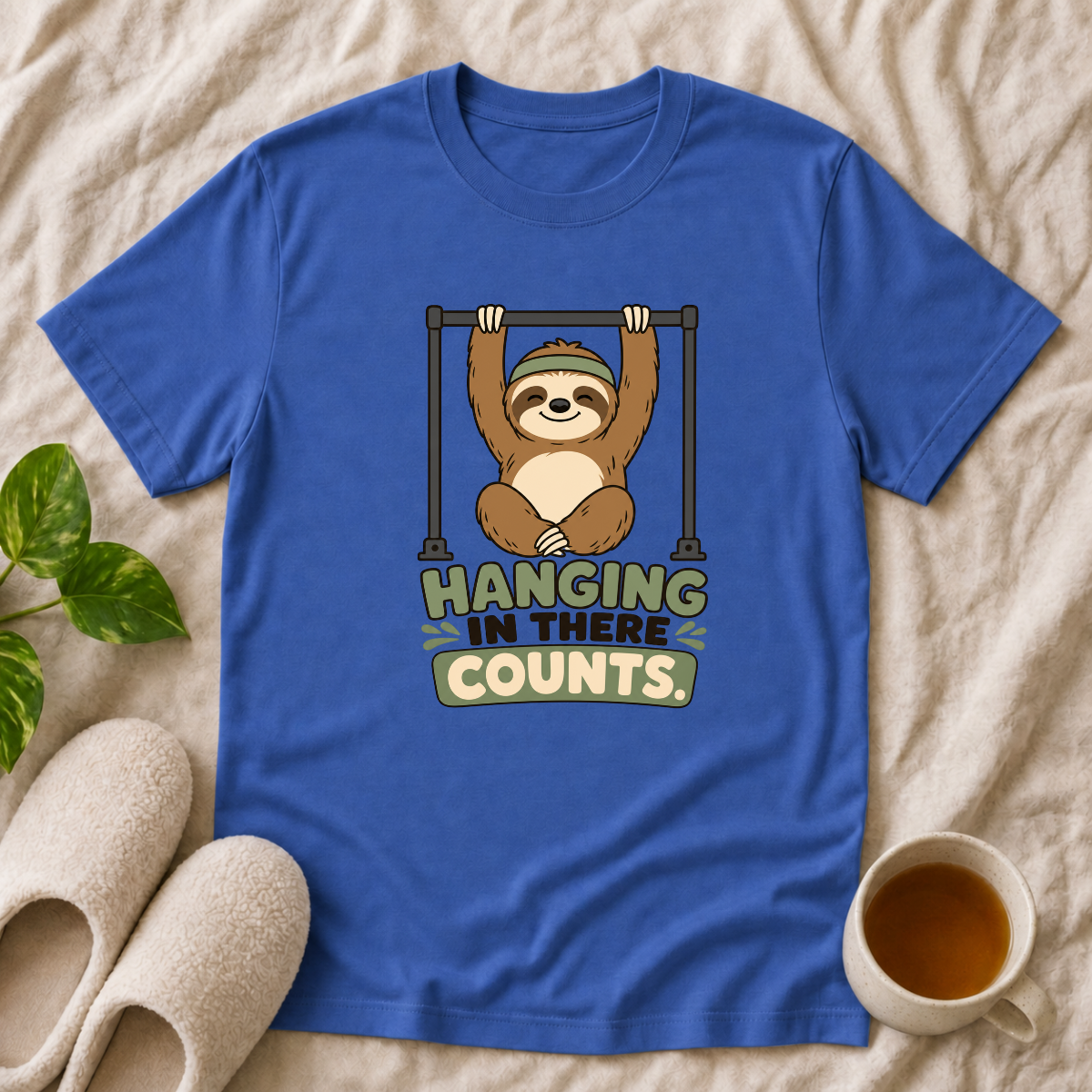Hanging In There Counts T-Shirt