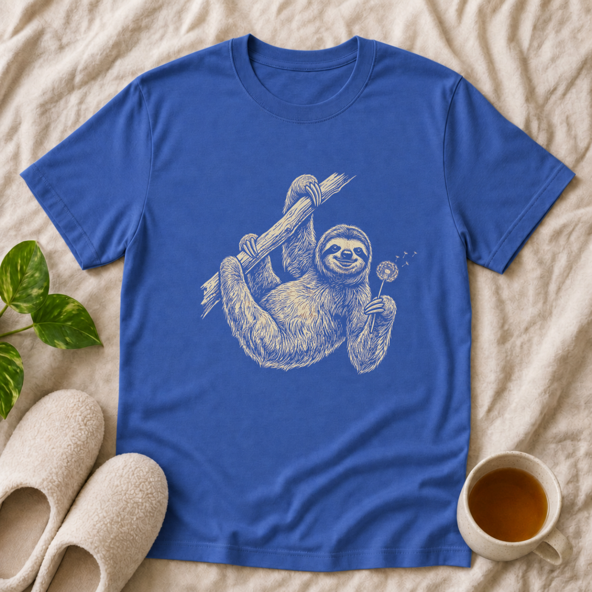 Dandelion Sloth T-Shirt