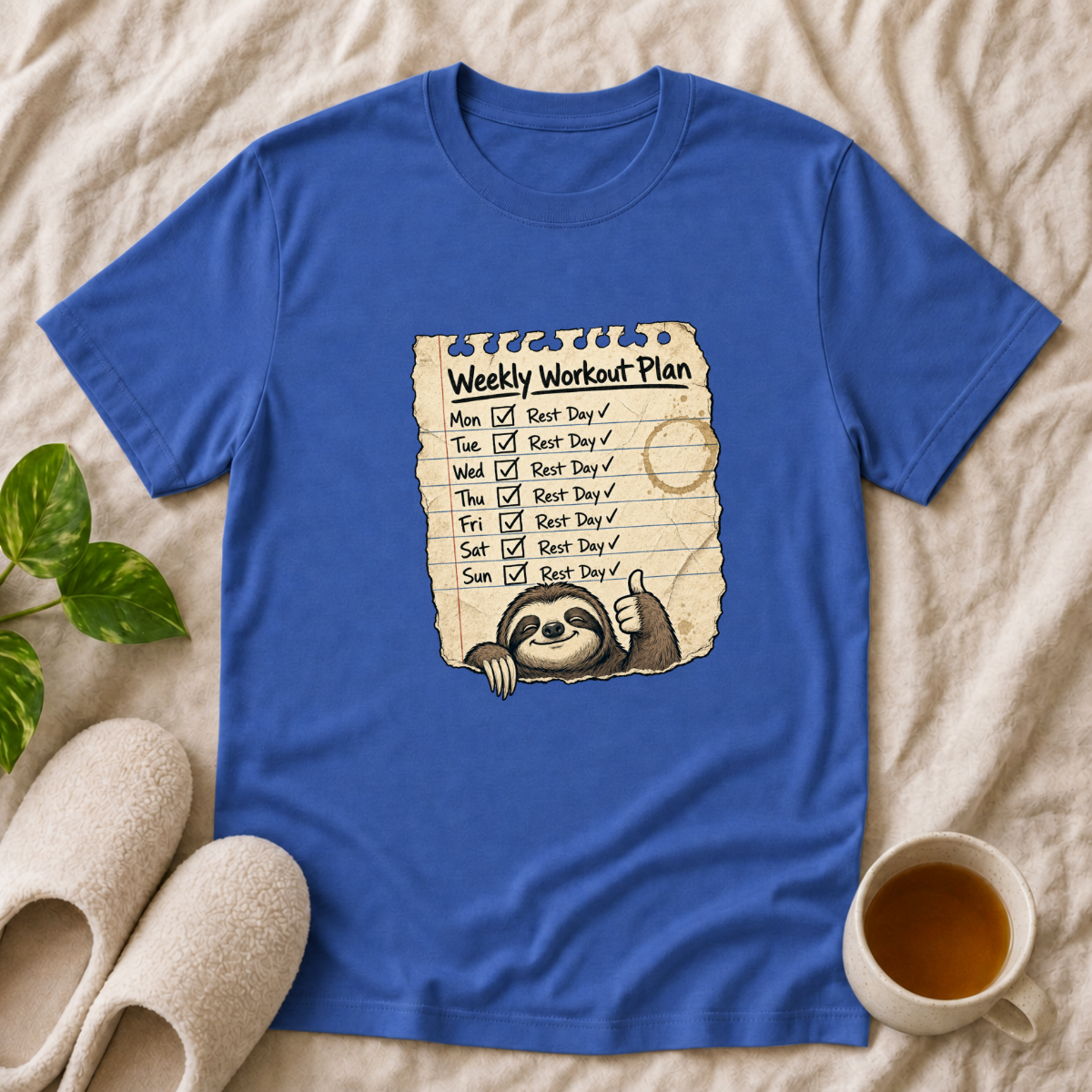 Weekly Workout Plan T-Shirt