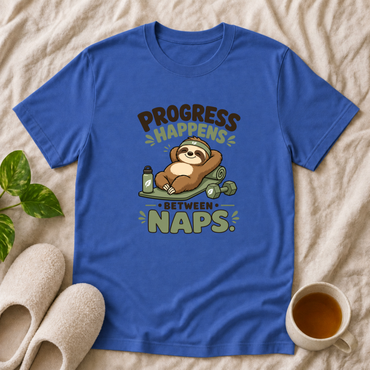 Progress Happens Between Naps T-Shirt