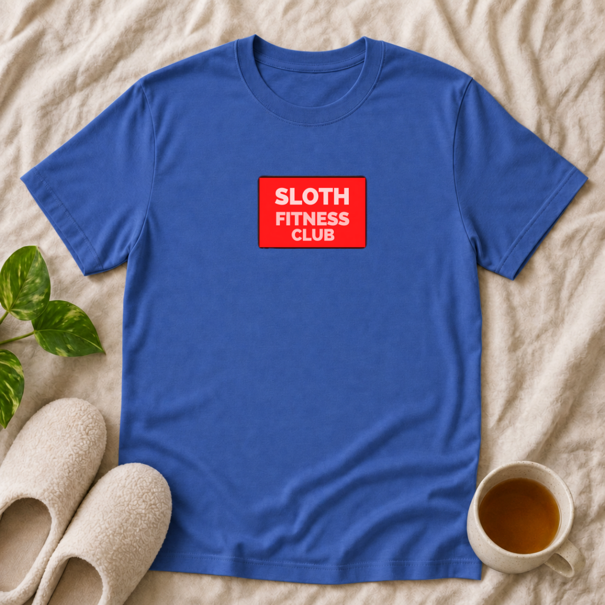 Sloth Fitness Club Post Logo T-Shirt