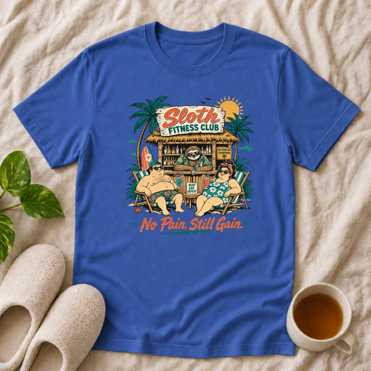 Sloth Fitness Club T-Shirt