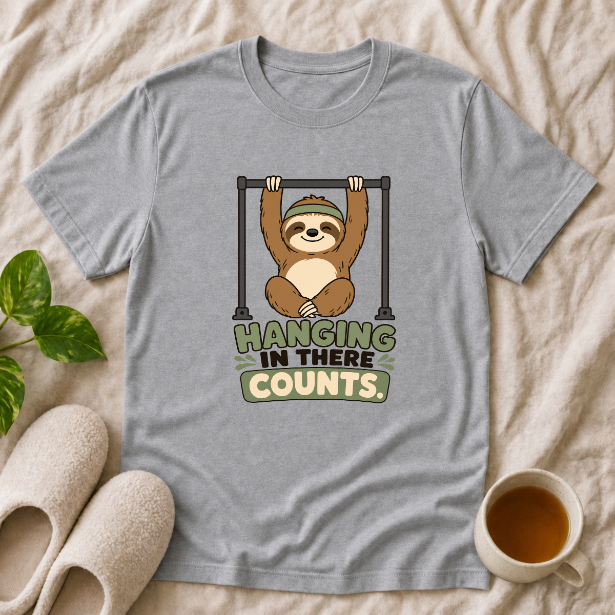 Hanging In There Counts T-Shirt