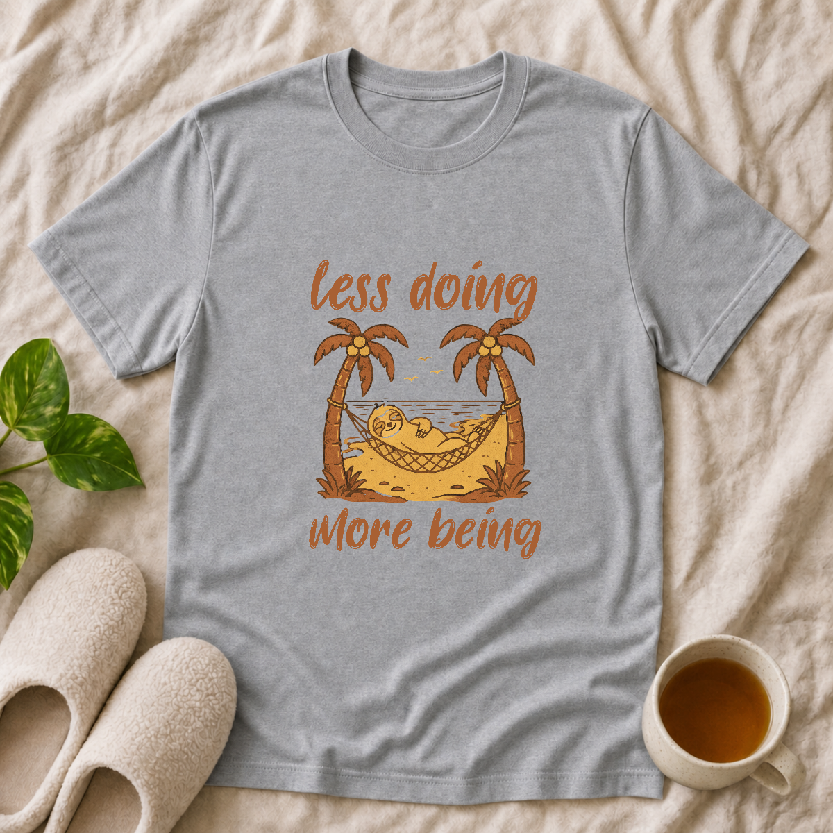 Less Doing More Being T-Shirt