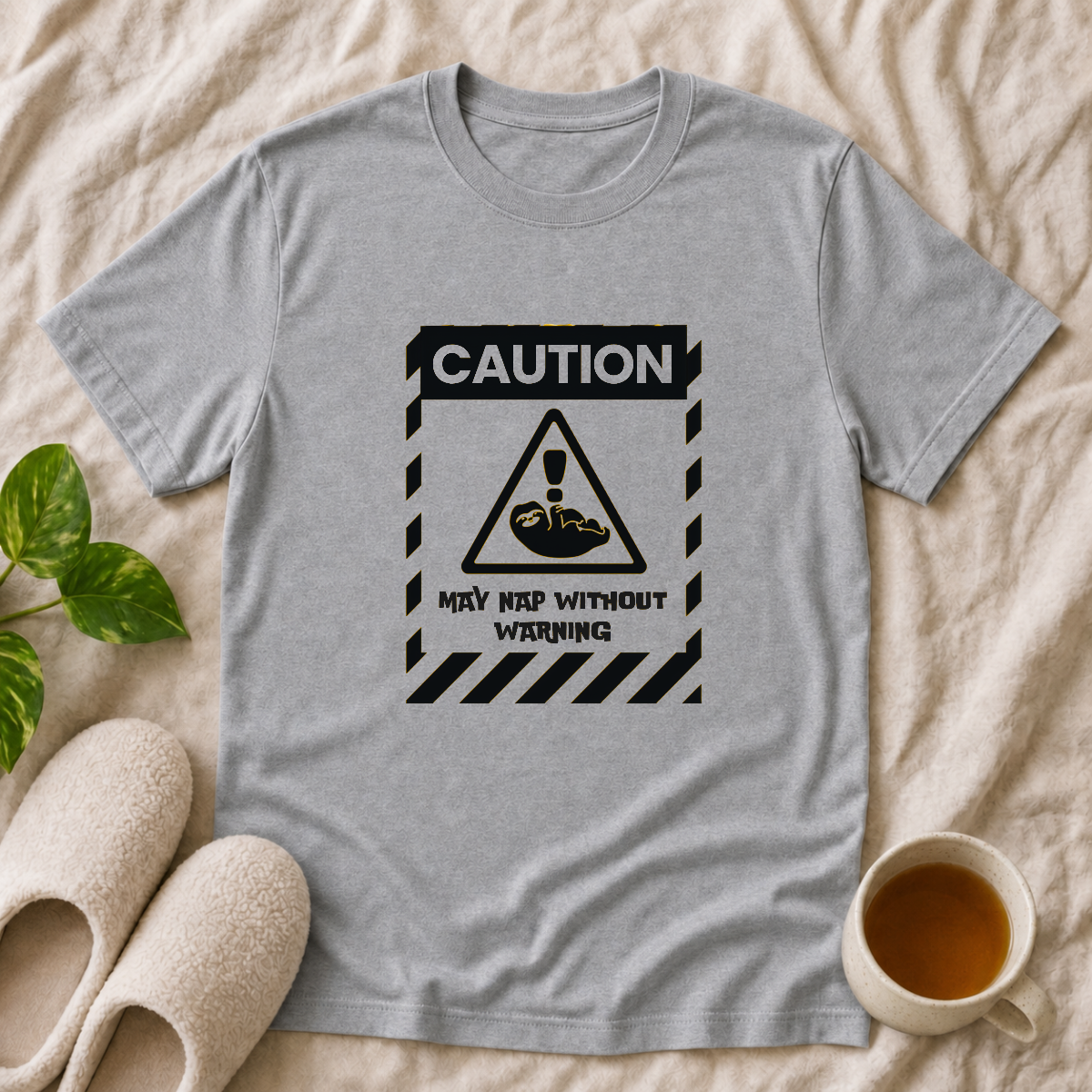 Caution May Nap Without Warning T-Shirt