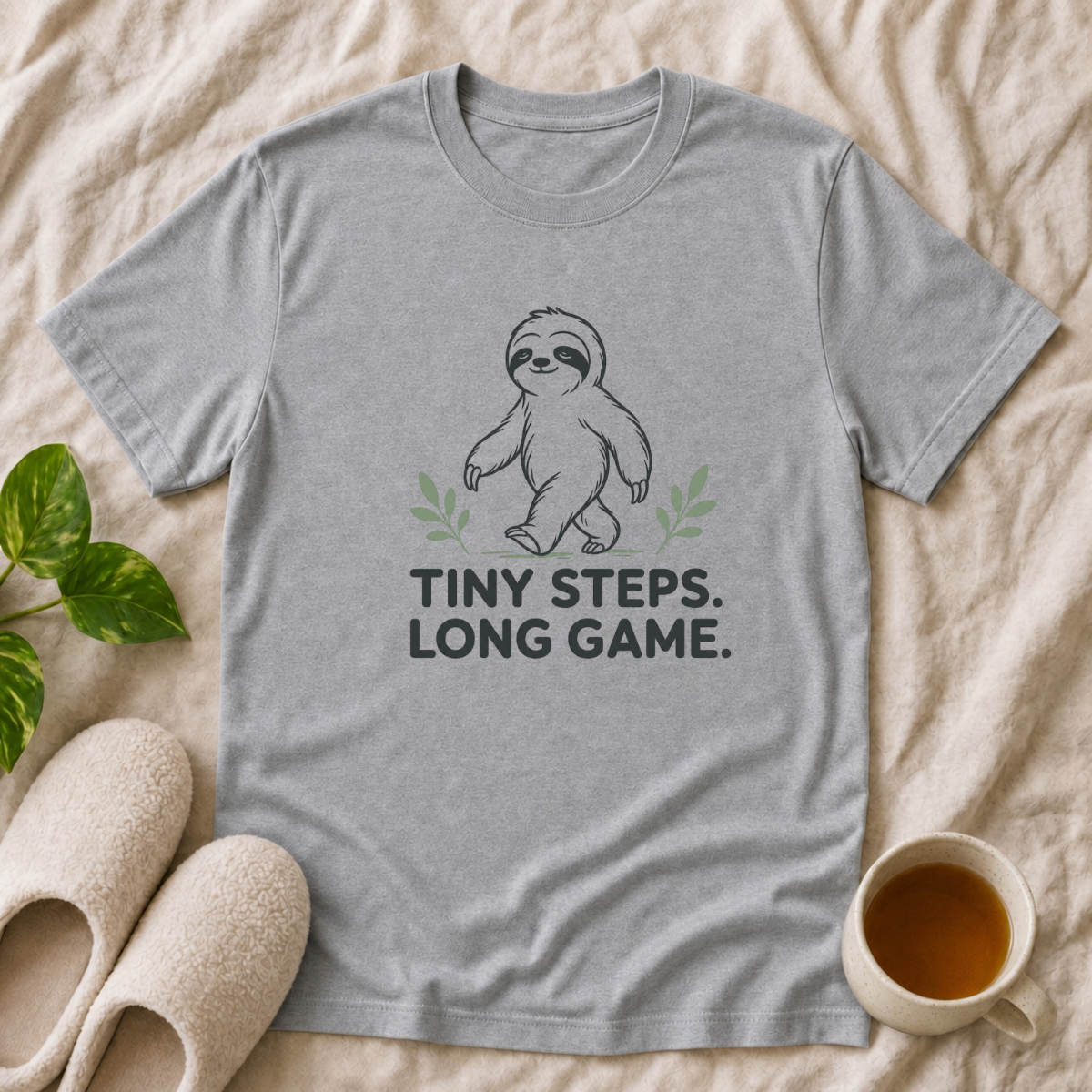 Tiny Steps Long Game T-Shirt