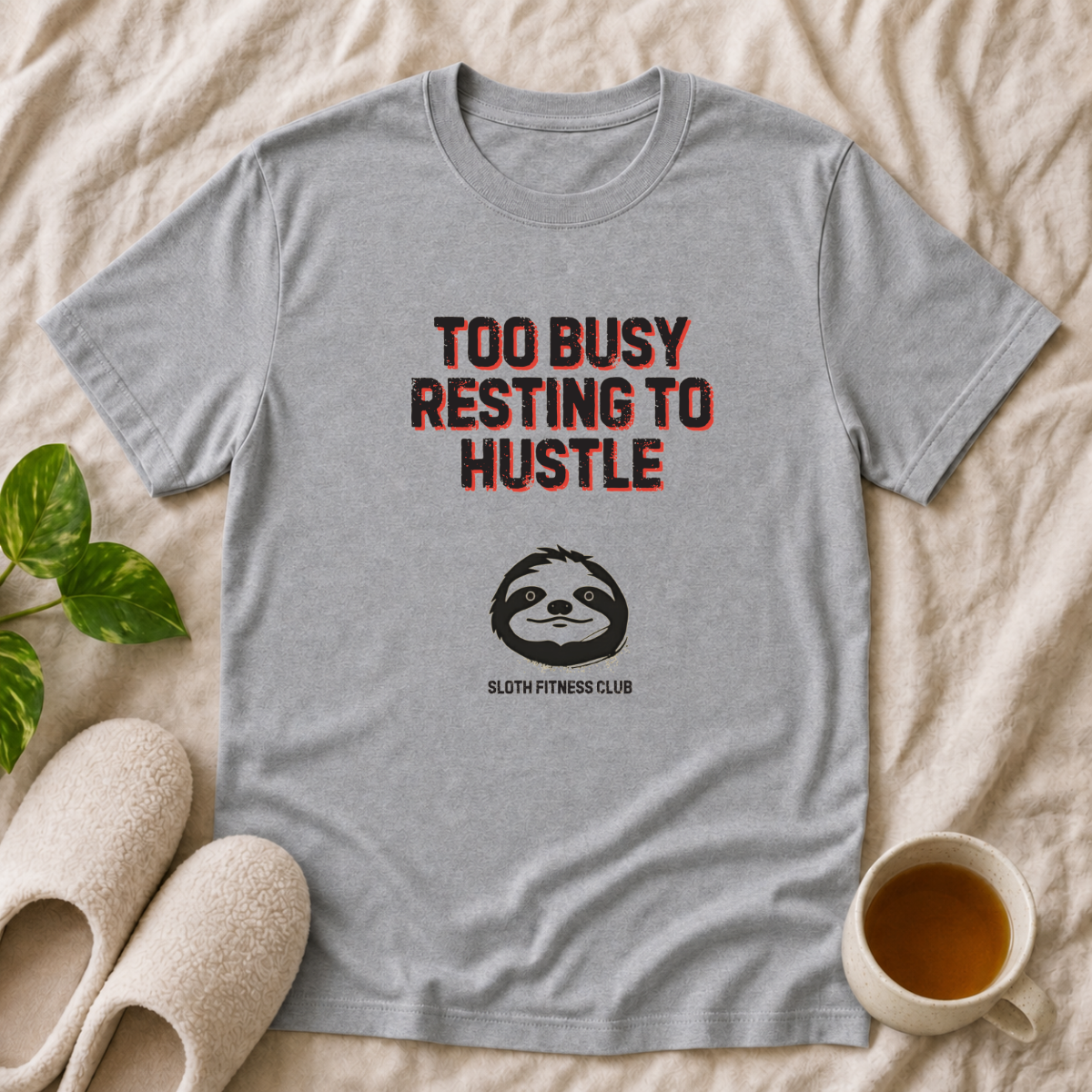 Too Busy Resting To Hustle T-Shirt