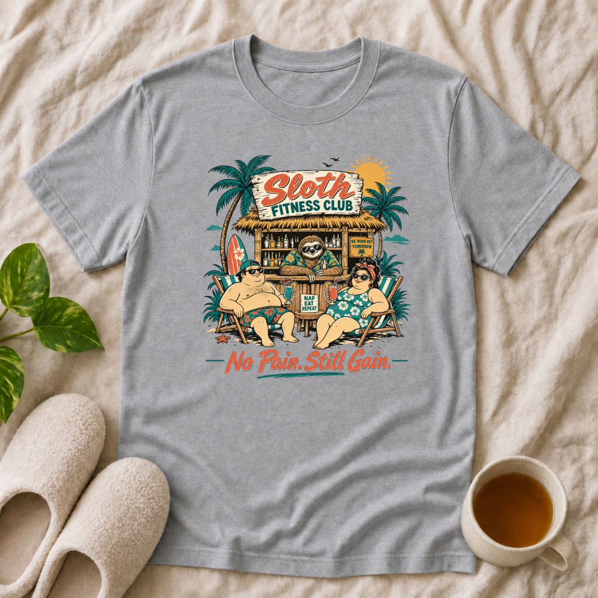 Sloth Fitness Club T-Shirt